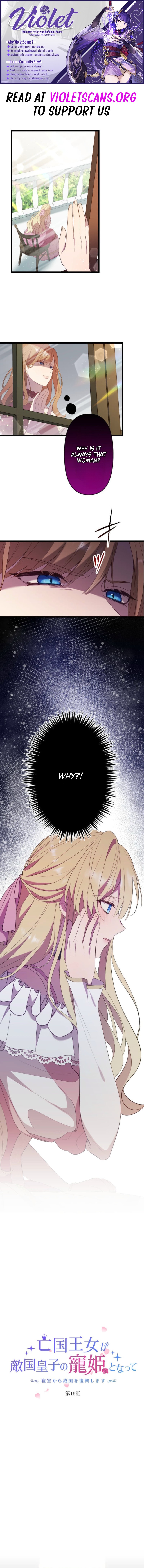 The Fallen Princess Becomes the Enemy Prince’s Beloved Chapter 16 page 1