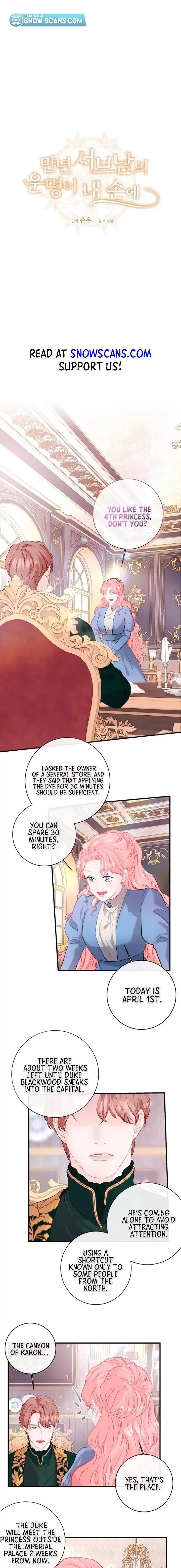 The Fate of the Perennial Sub Male Lead Is in My Hands Chapter 3 page 1