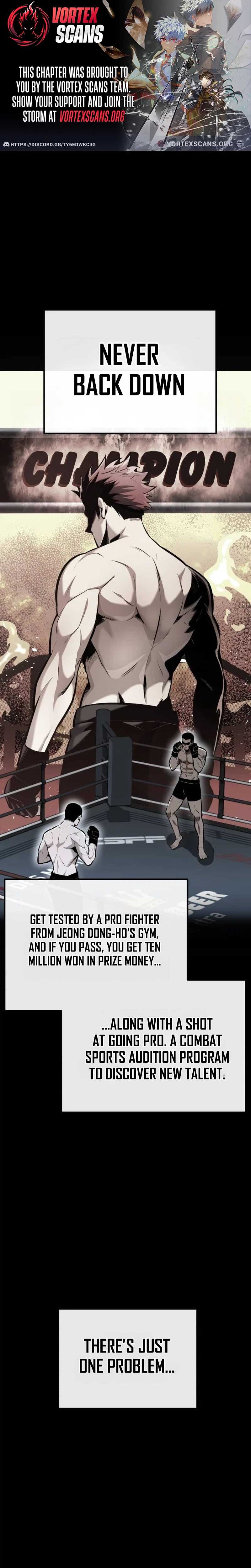 The Fight Is Too Easy Chapter 3 page 1