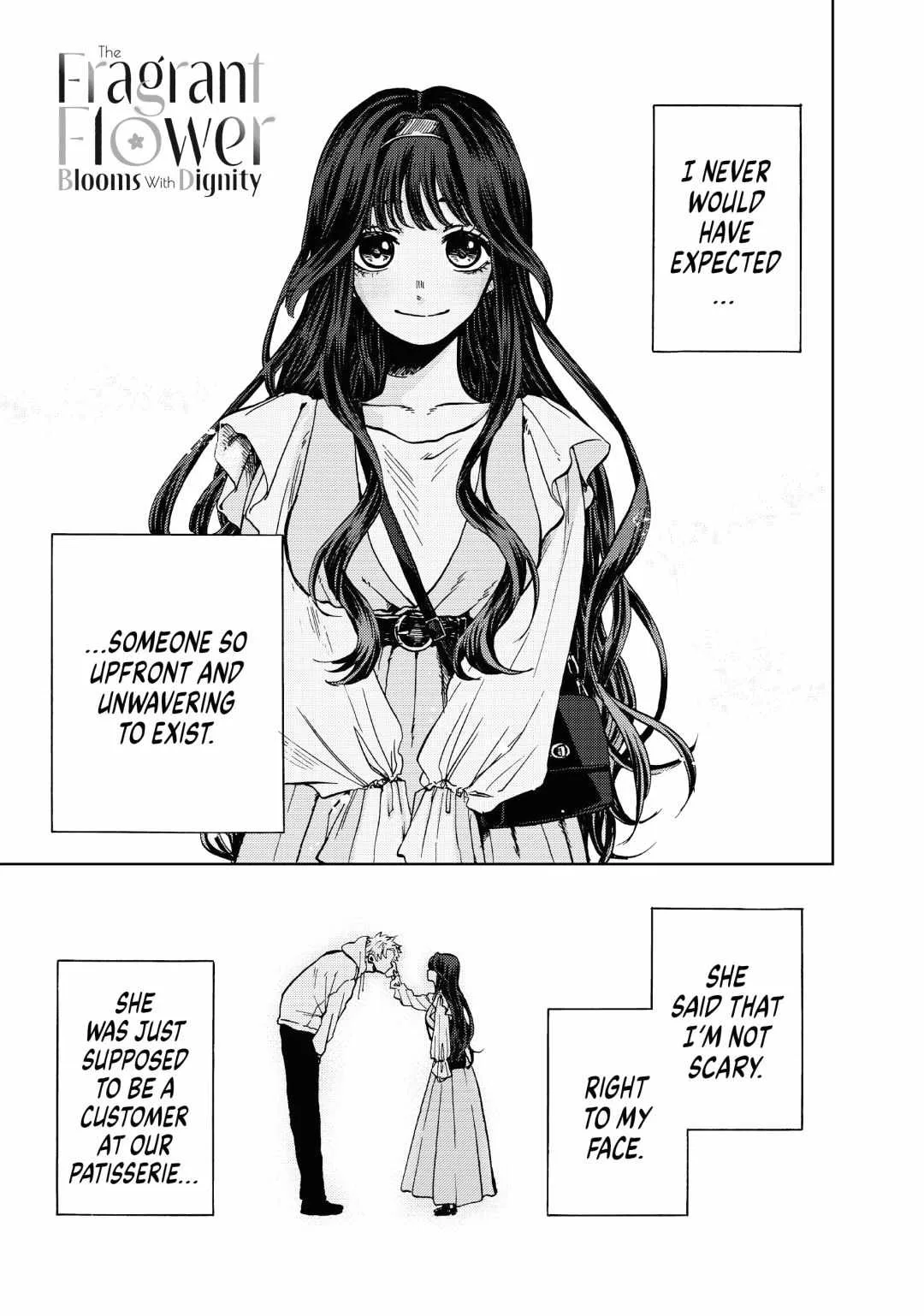The Fragrant Flower Blooms with Dignity Chapter 2 page 1