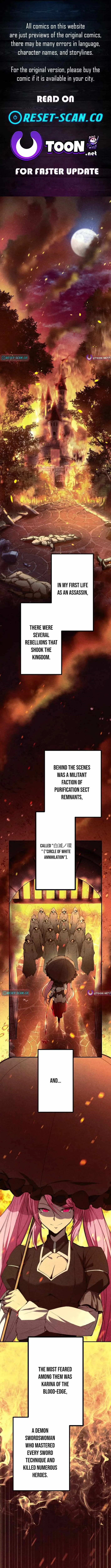 The Genius Assassin’s Second Life Begins at the Academy Chapter 18 page 1