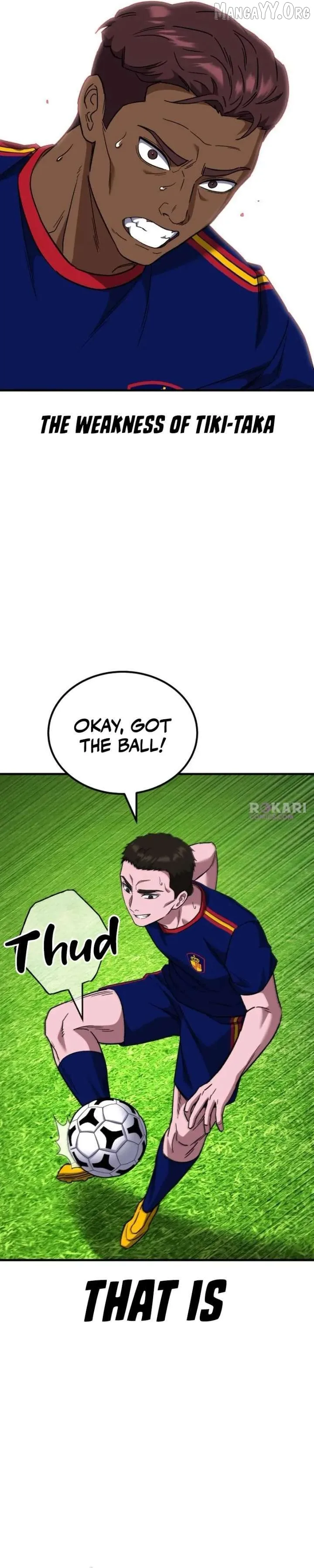 The Genius Midfielder’s Pass Is Special Chapter 37 page 105