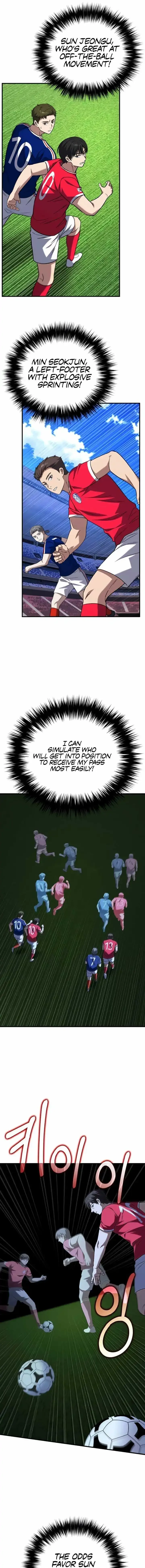 The Genius Midfielder’s Passes are Special Chapter 18 page 10