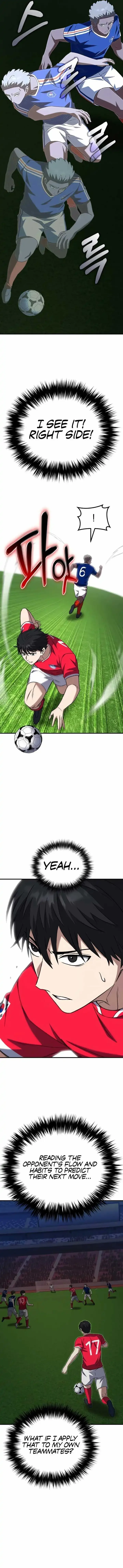 The Genius Midfielder’s Passes are Special Chapter 18 page 9