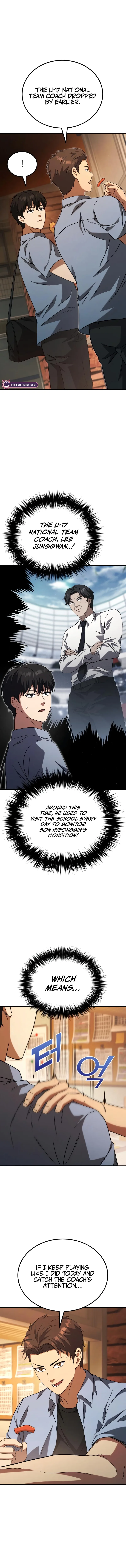 The Genius Midfielder’s Passes are Special Chapter 3 page 11