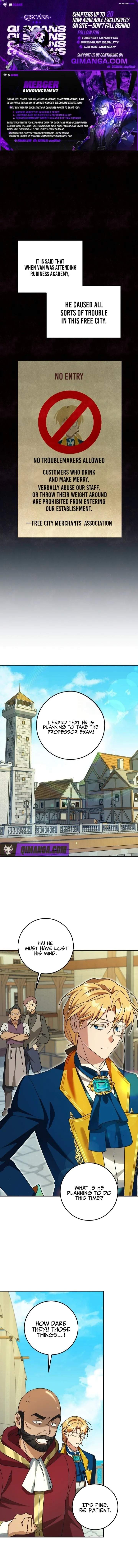 The Genius Professor Wants An Easy Life Chapter 11 page 1
