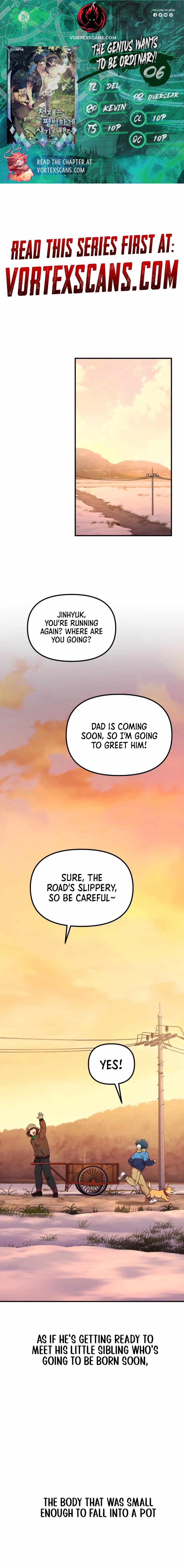 The Genius Wants to be Ordinary! Chapter 6 page 1