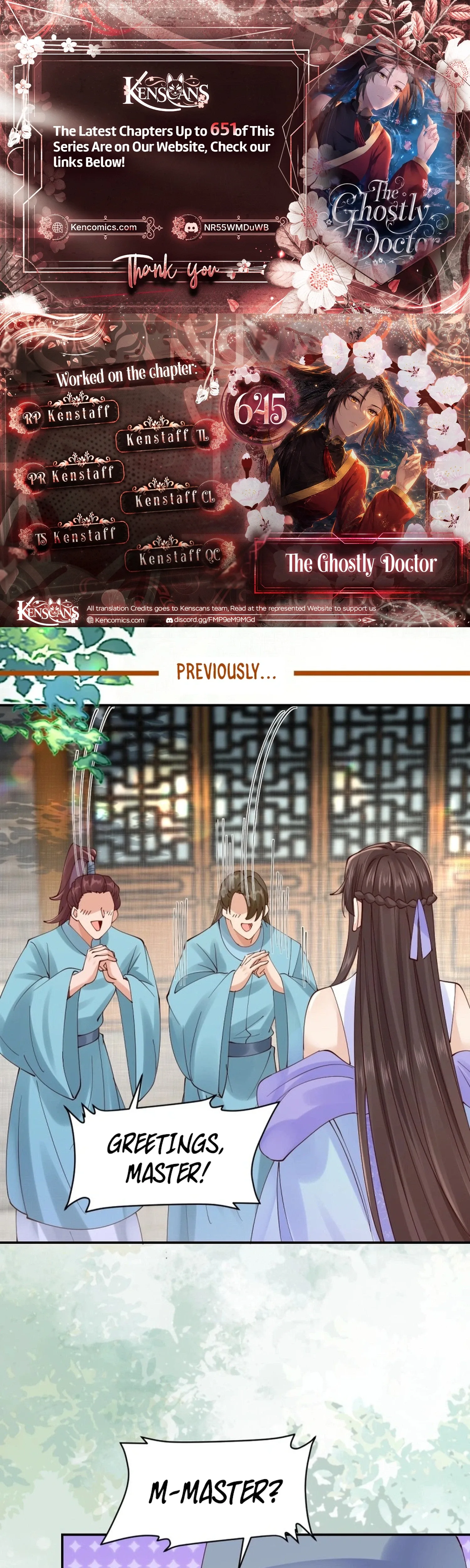 The Ghostly Doctor Chapter 645 page 1