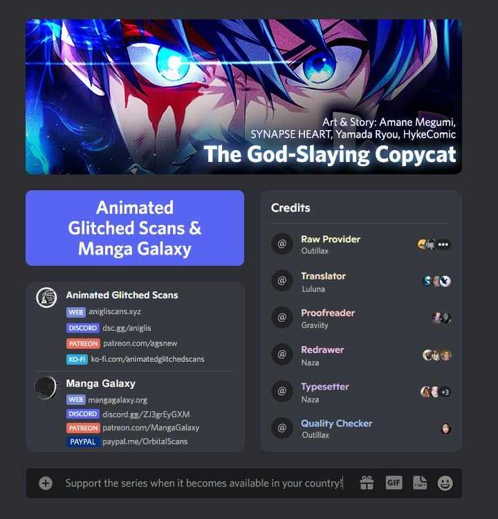 The God-Slaying Copycat Chapter 18 page 1