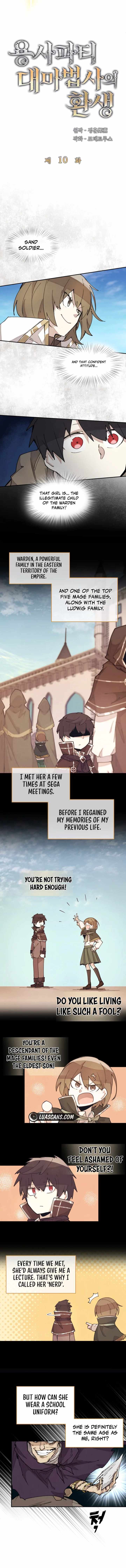 The Great Mage of the Hero’s Party Reincarnates Chapter 10 page 4