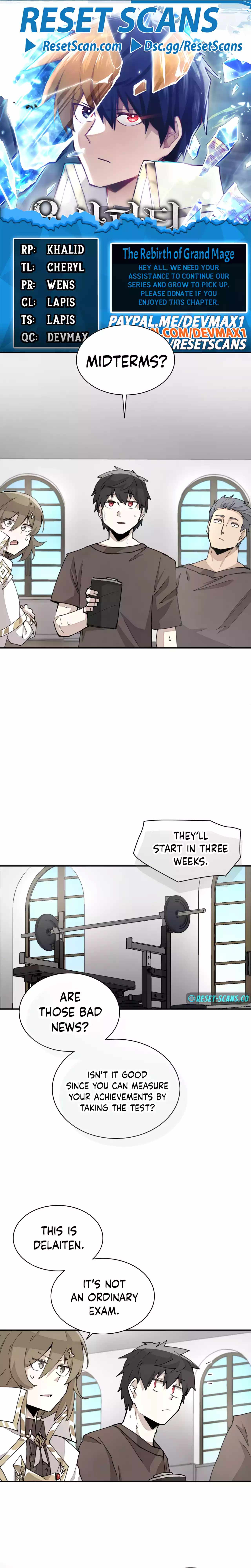 The Great Mage of the Hero’s Party Reincarnates Chapter 39 page 1