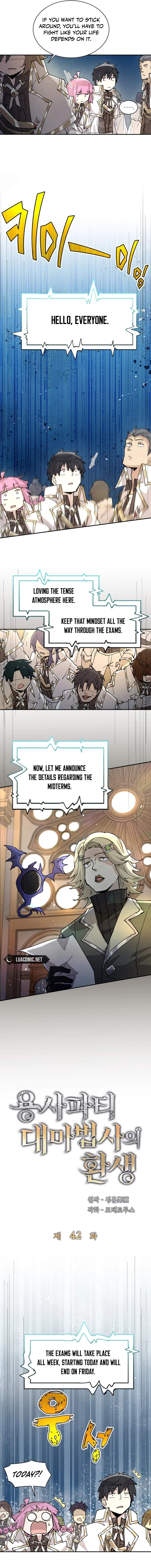 The Great Mage of the Hero’s Party Reincarnates Chapter 42 page 5