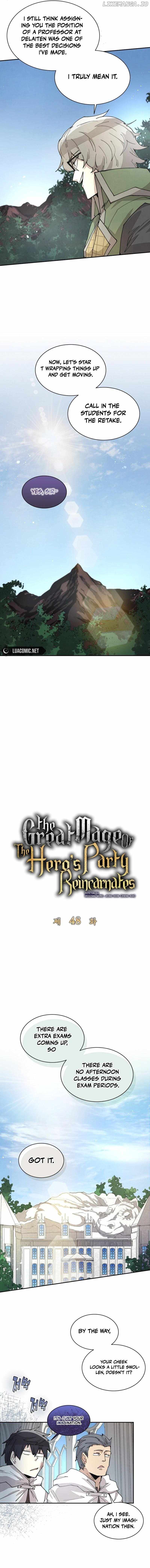The Great Mage of the Hero’s Party Reincarnates Chapter 48 page 4
