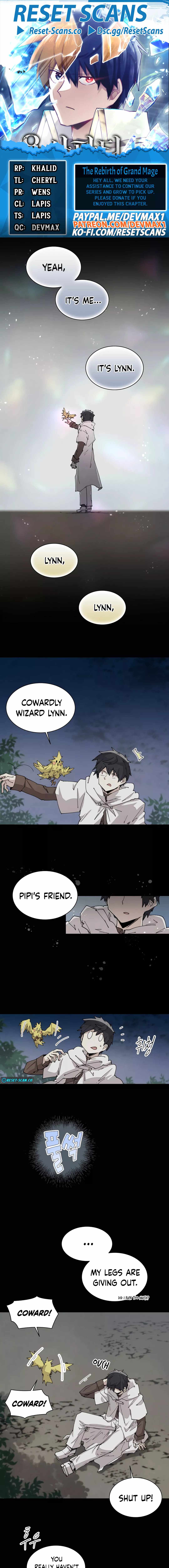 The Great Mage of the Hero’s Party Reincarnates Chapter 61 page 1