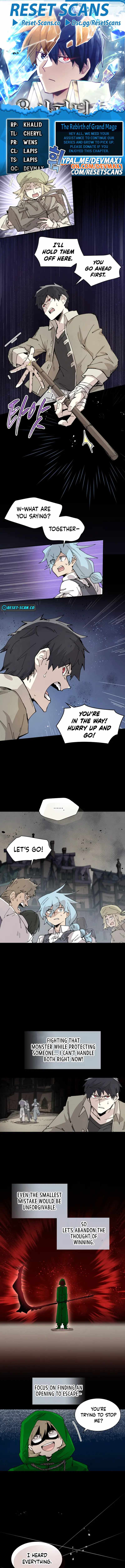 The Great Mage of the Hero’s Party Reincarnates Chapter 73 page 1