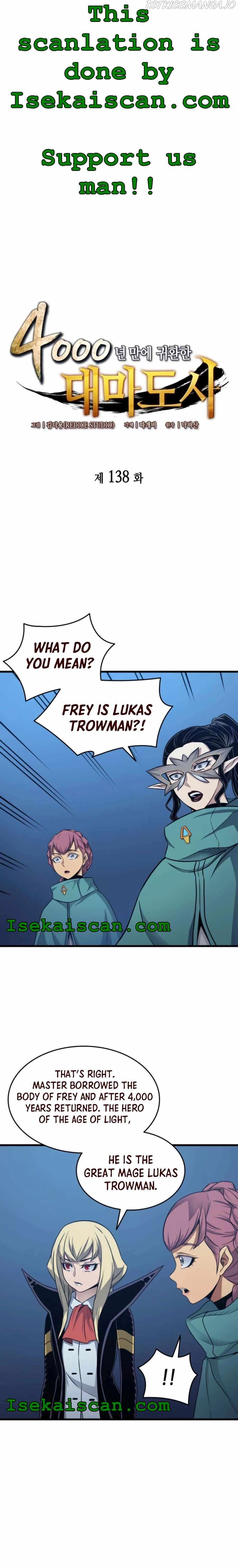 The Great Mage Returns After 4000 Years Chapter 138 page 1