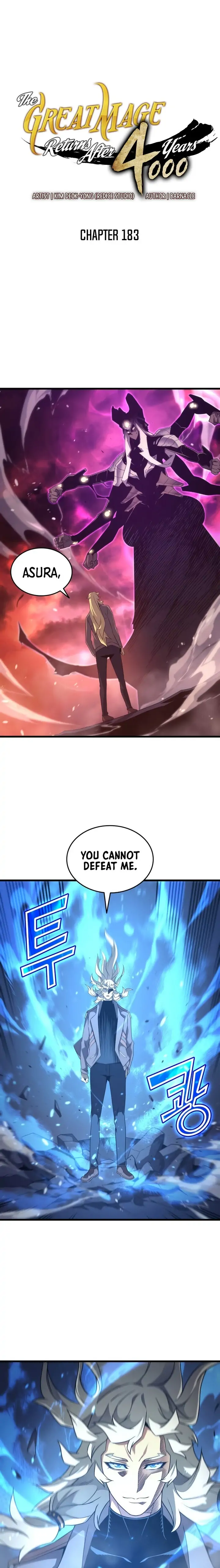 The Great Mage Returns After 4000 Years Chapter 183 page 1