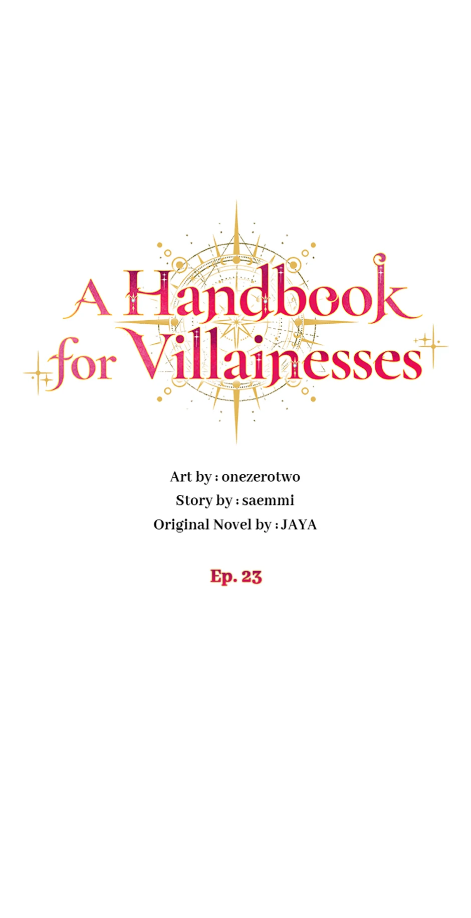 The Guidebook for Villainesses Chapter 23 page 33