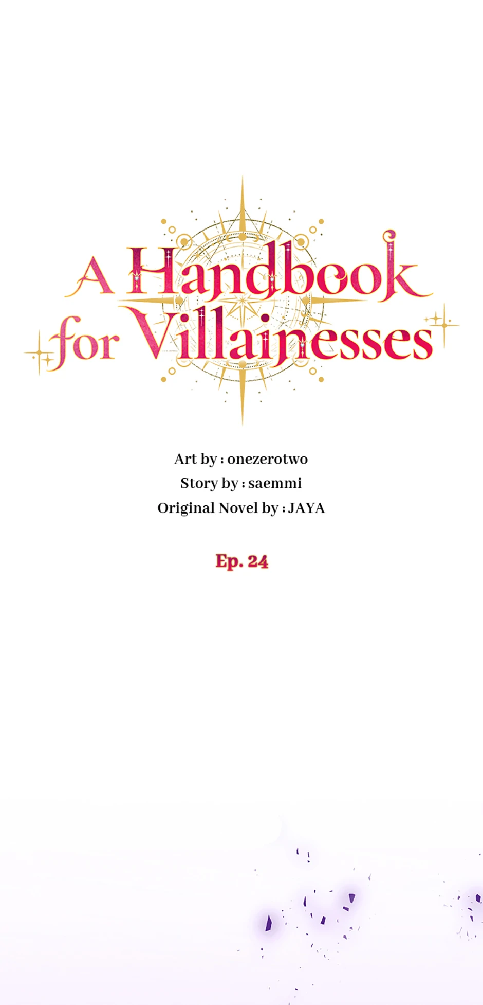 The Guidebook for Villainesses Chapter 24 page 34