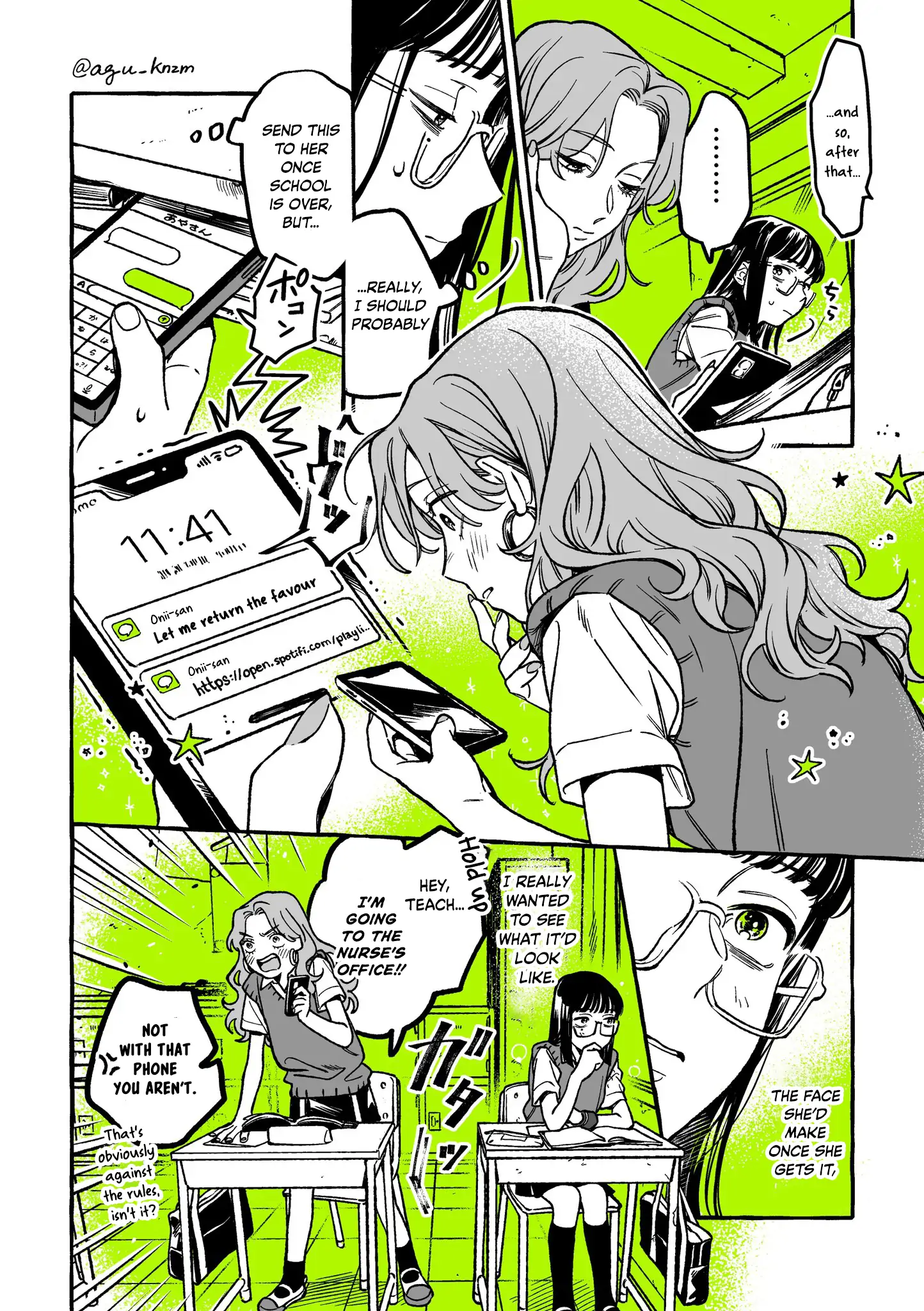 The Guy She Was Interested in Wasn't a Guy At All Chapter 11 page 4