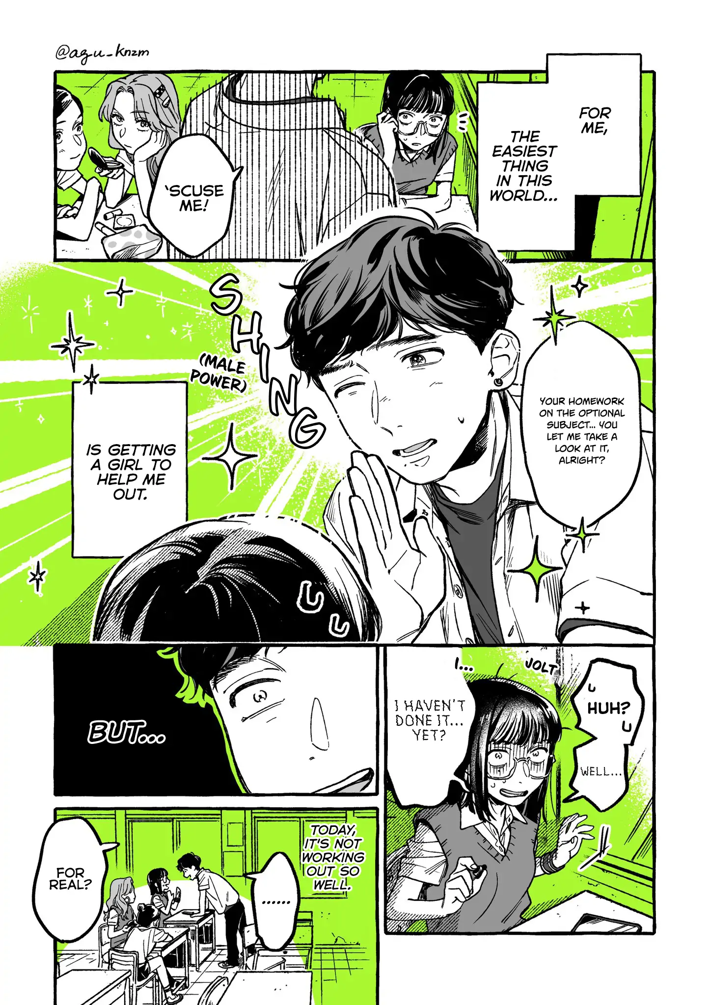 The Guy She Was Interested in Wasn't a Guy At All Chapter 13 page 1