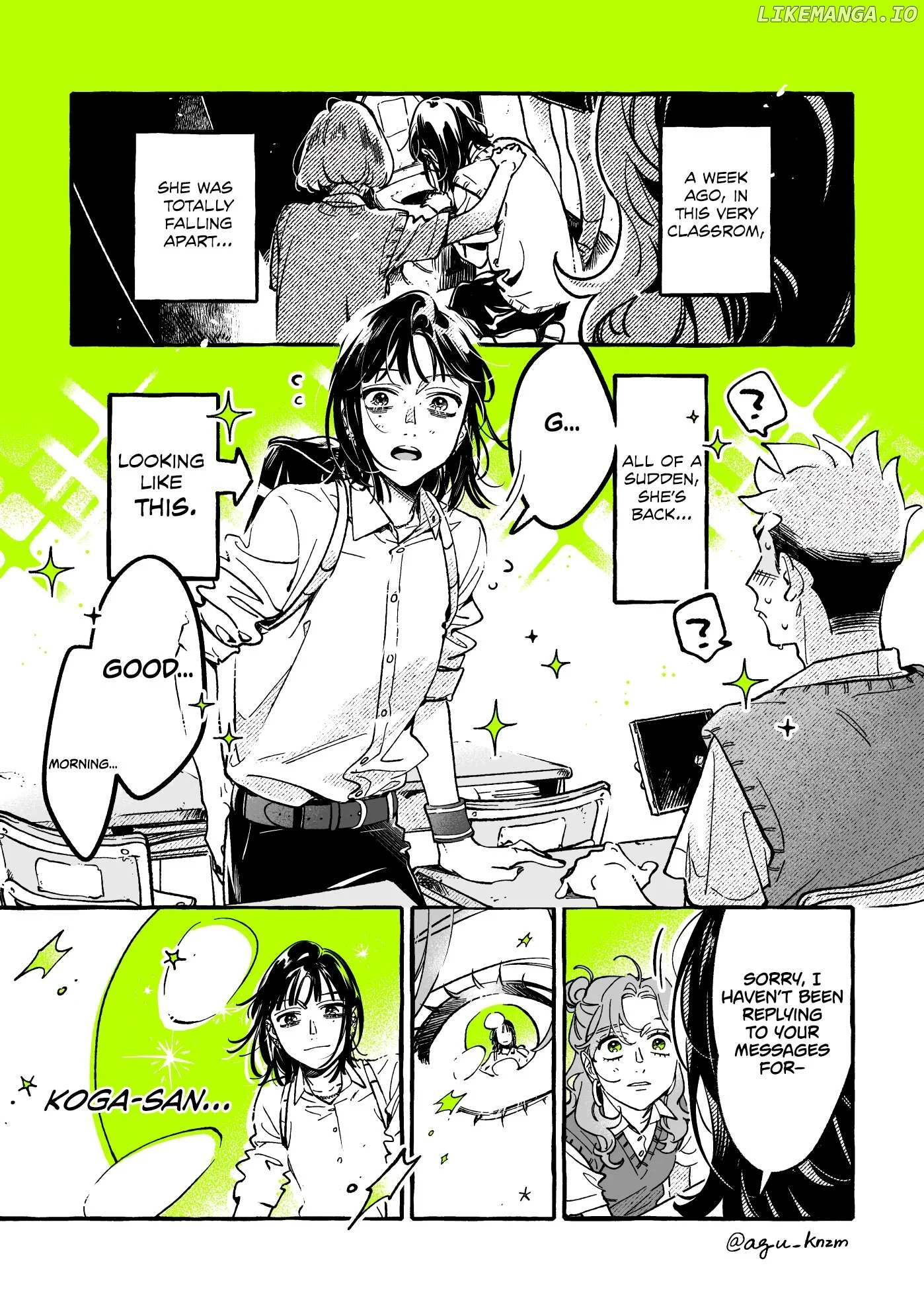 The Guy She Was Interested in Wasn't a Guy At All Chapter 96 page 1