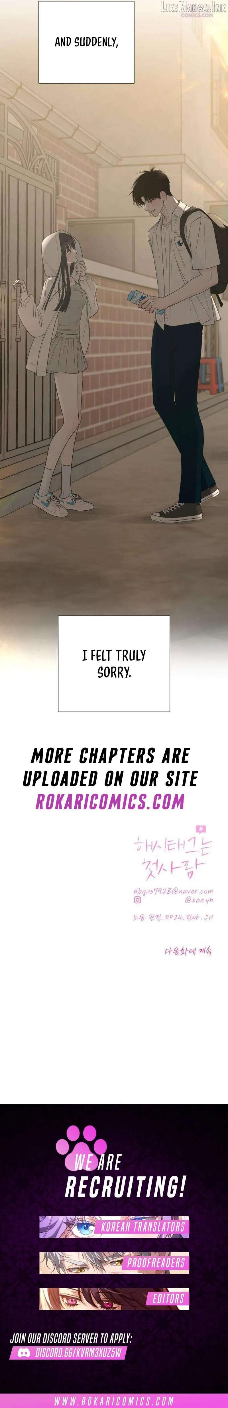 The Hashtag is First Love Chapter 34 page 18