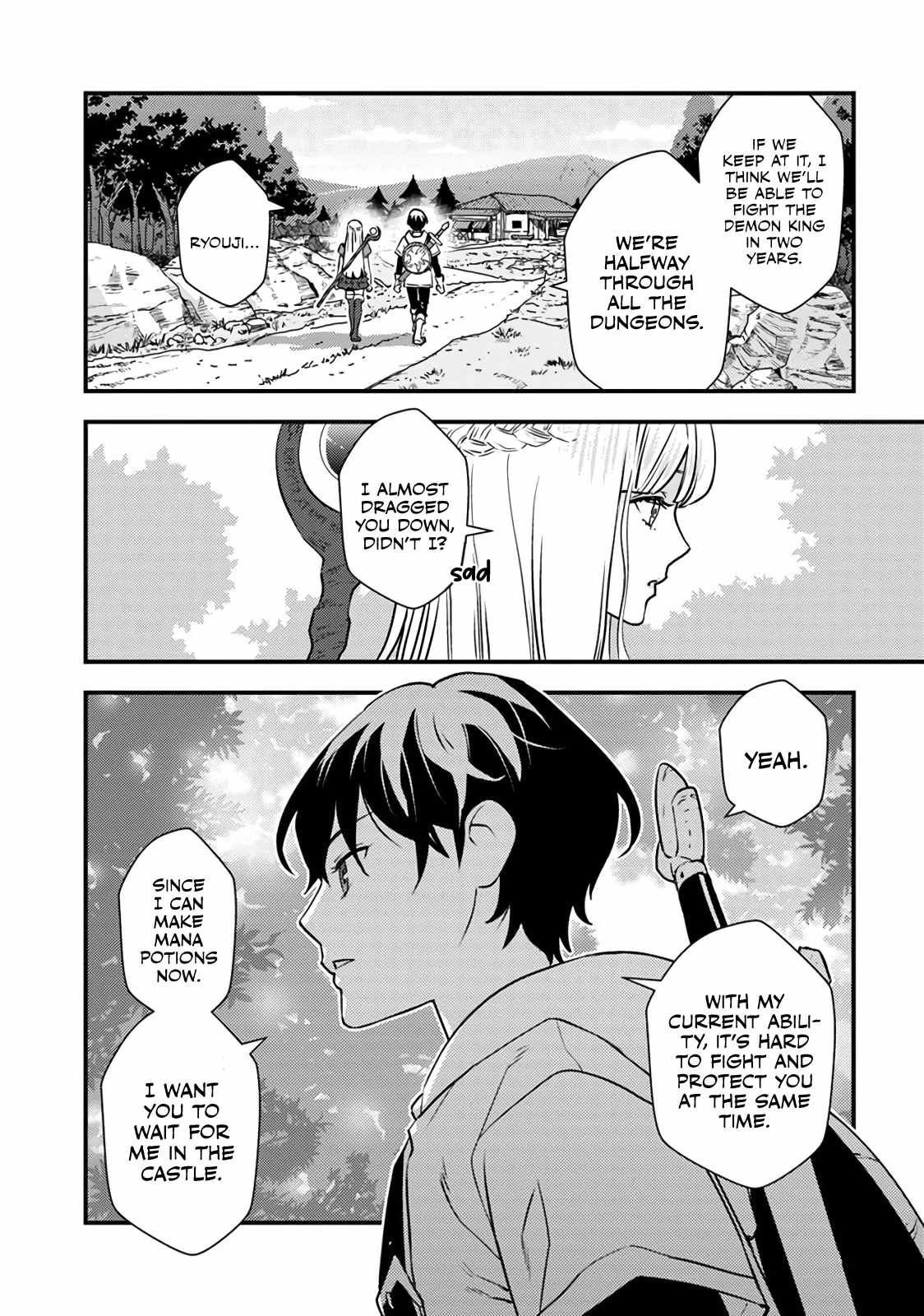 The hero returns from another world, becomes an influencer, and earns money in the real world, where dungeons have appeared! Chapter 1 page 19