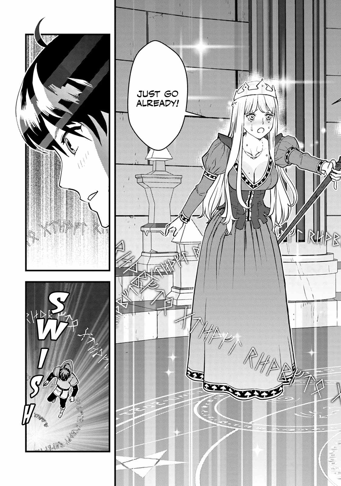 The hero returns from another world, becomes an influencer, and earns money in the real world, where dungeons have appeared! Chapter 1 page 26