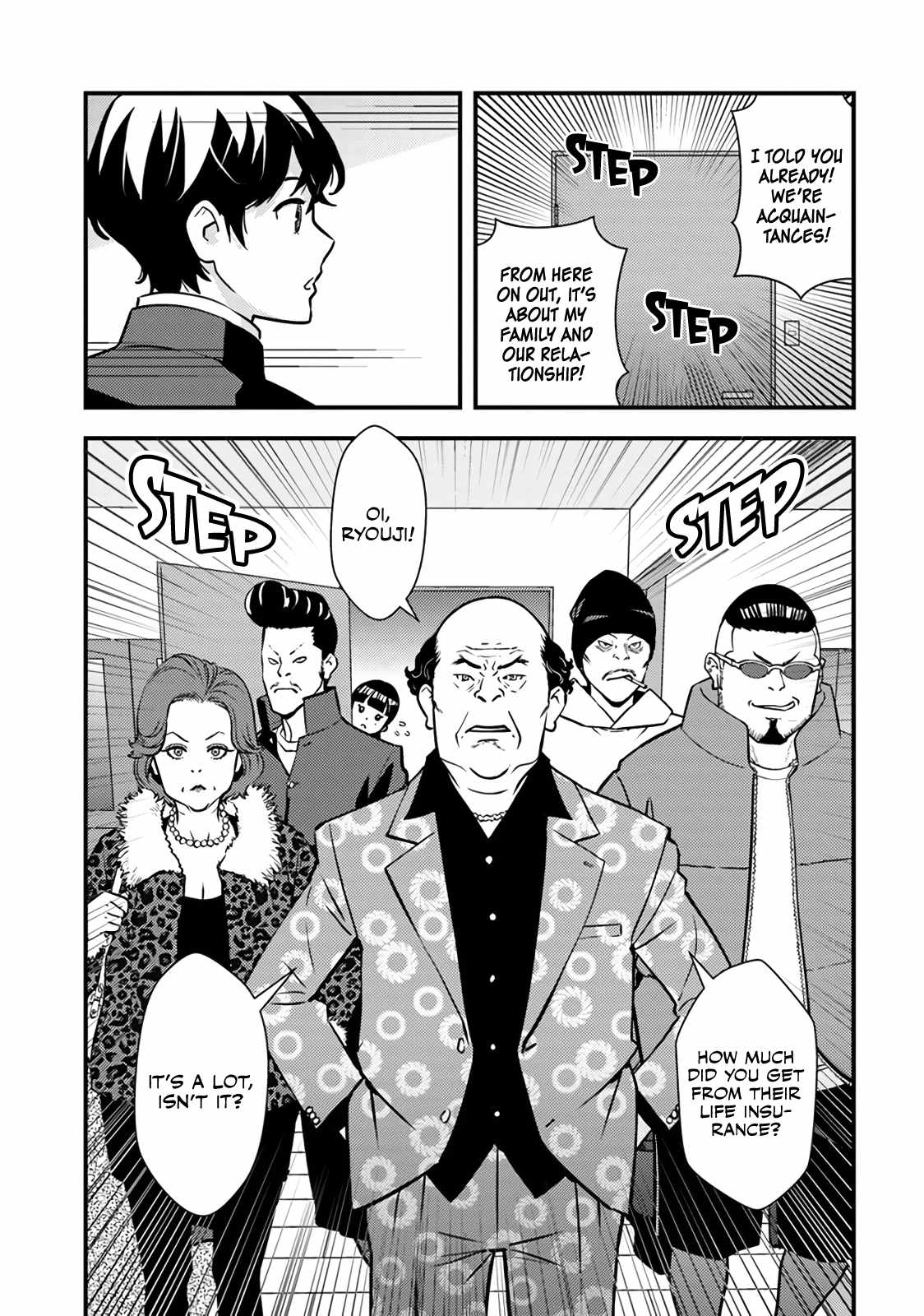 The hero returns from another world, becomes an influencer, and earns money in the real world, where dungeons have appeared! Chapter 1 page 35