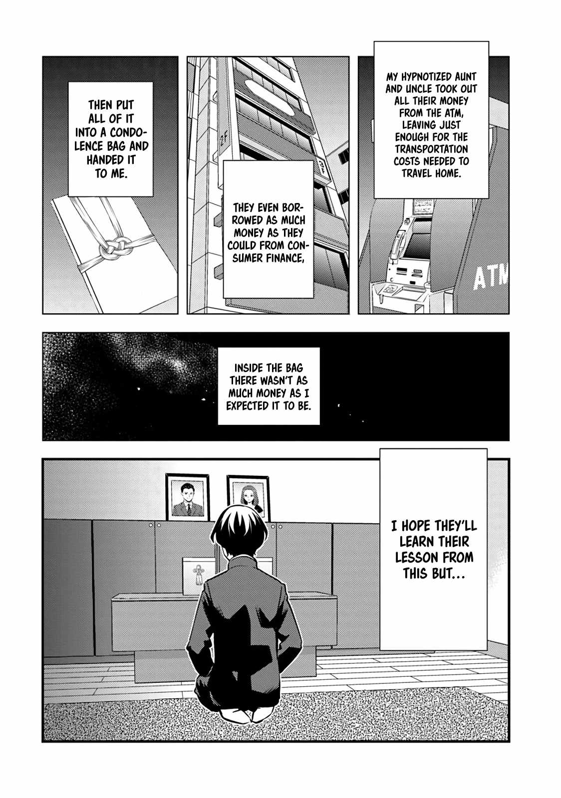 The hero returns from another world, becomes an influencer, and earns money in the real world, where dungeons have appeared! Chapter 1 page 52