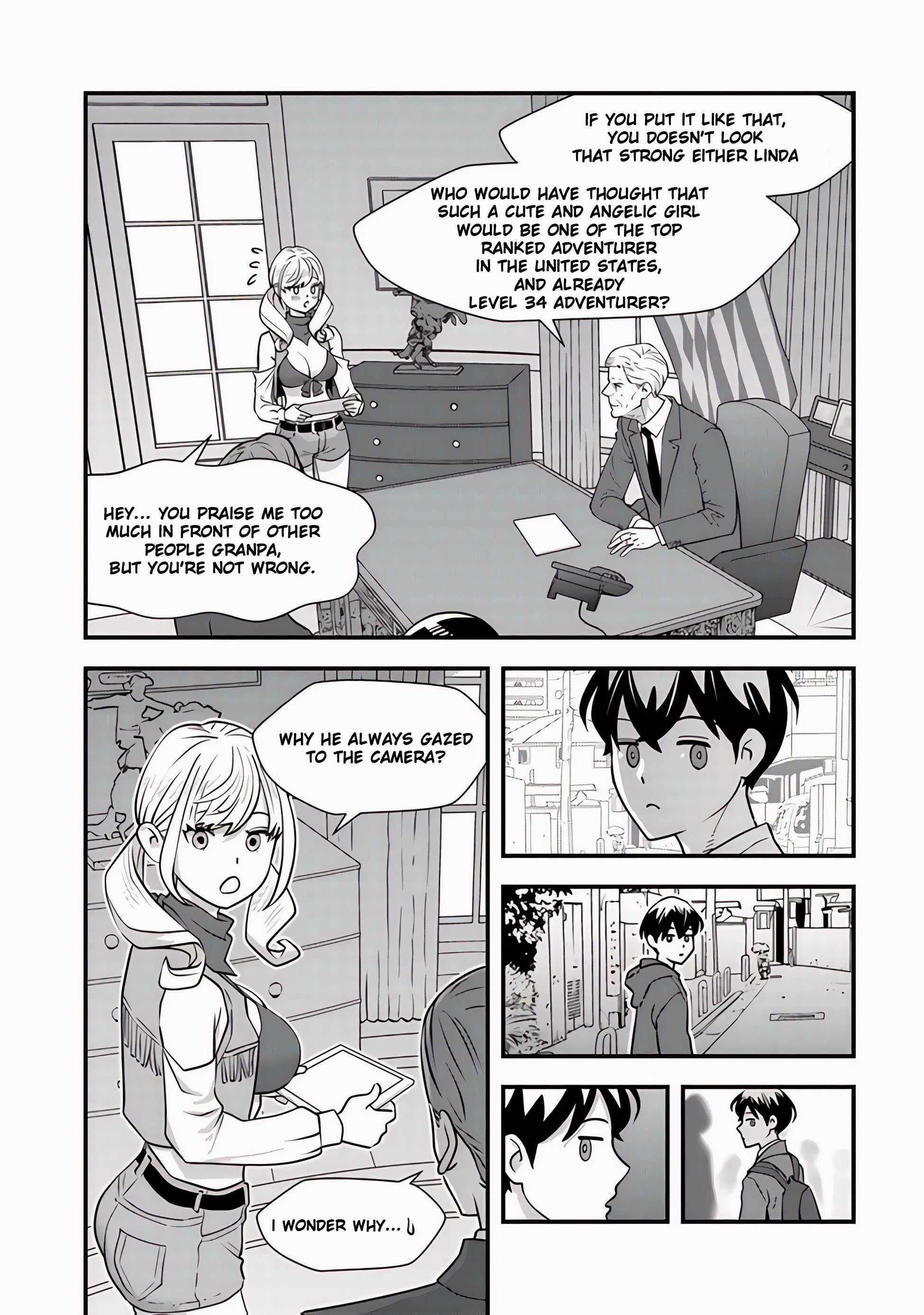 The hero returns from another world, becomes an influencer, and earns money in the real world, where dungeons have appeared! Chapter 10 page 3