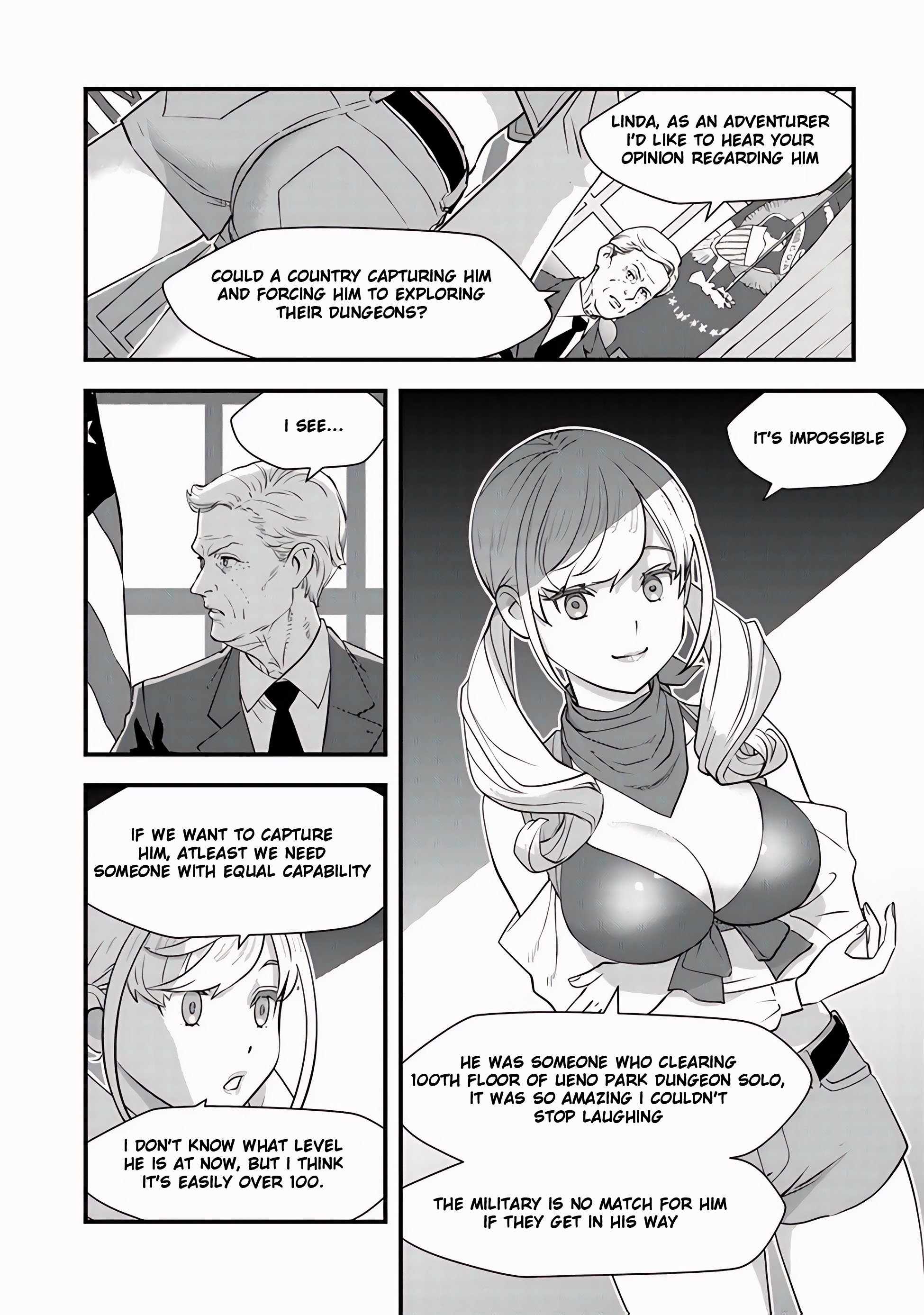 The hero returns from another world, becomes an influencer, and earns money in the real world, where dungeons have appeared! Chapter 10 page 5