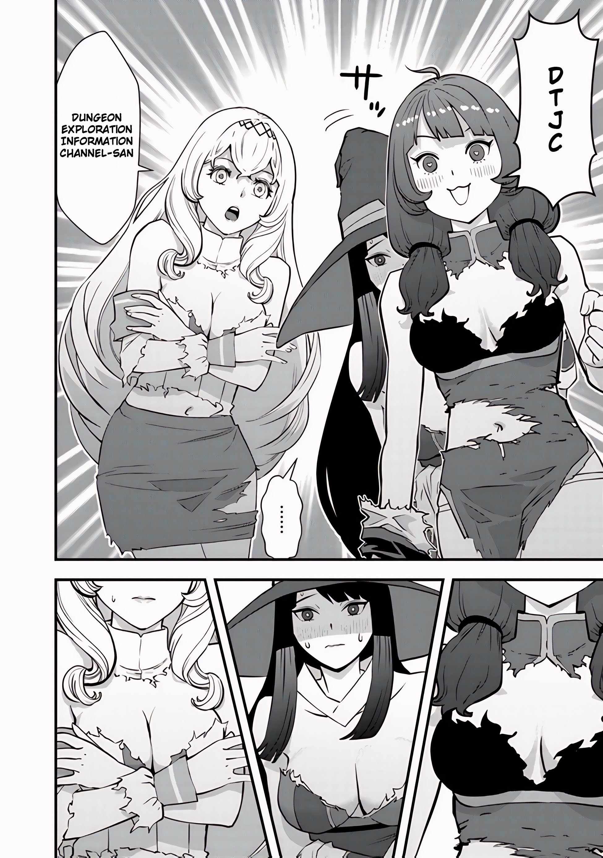 The hero returns from another world, becomes an influencer, and earns money in the real world, where dungeons have appeared! Chapter 12 page 37