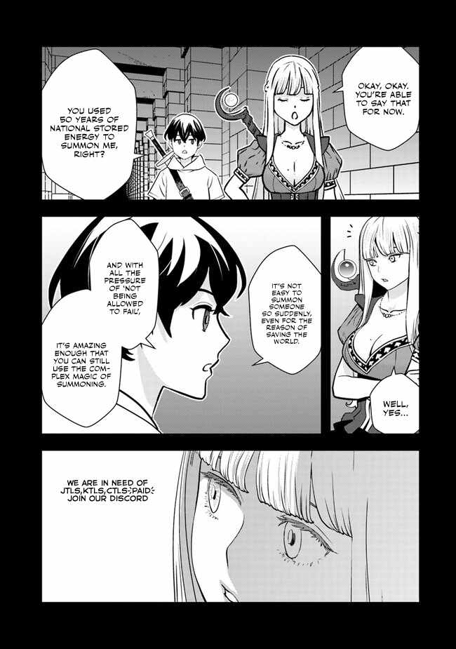 The hero returns from another world, becomes an influencer, and earns money in the real world, where dungeons have appeared! Chapter 3 page 9