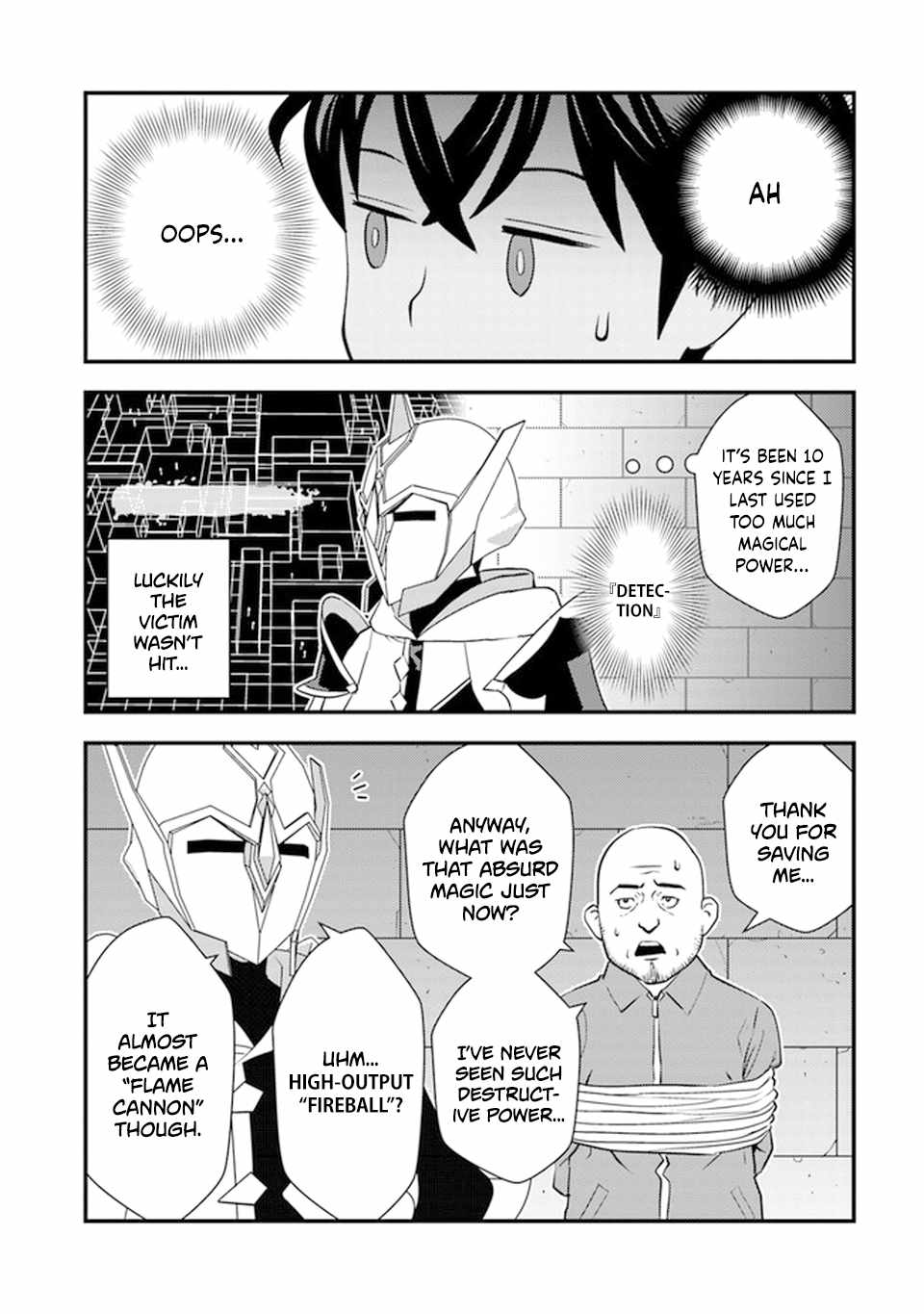 The hero returns from another world, becomes an influencer, and earns money in the real world, where dungeons have appeared! Chapter 5 page 34