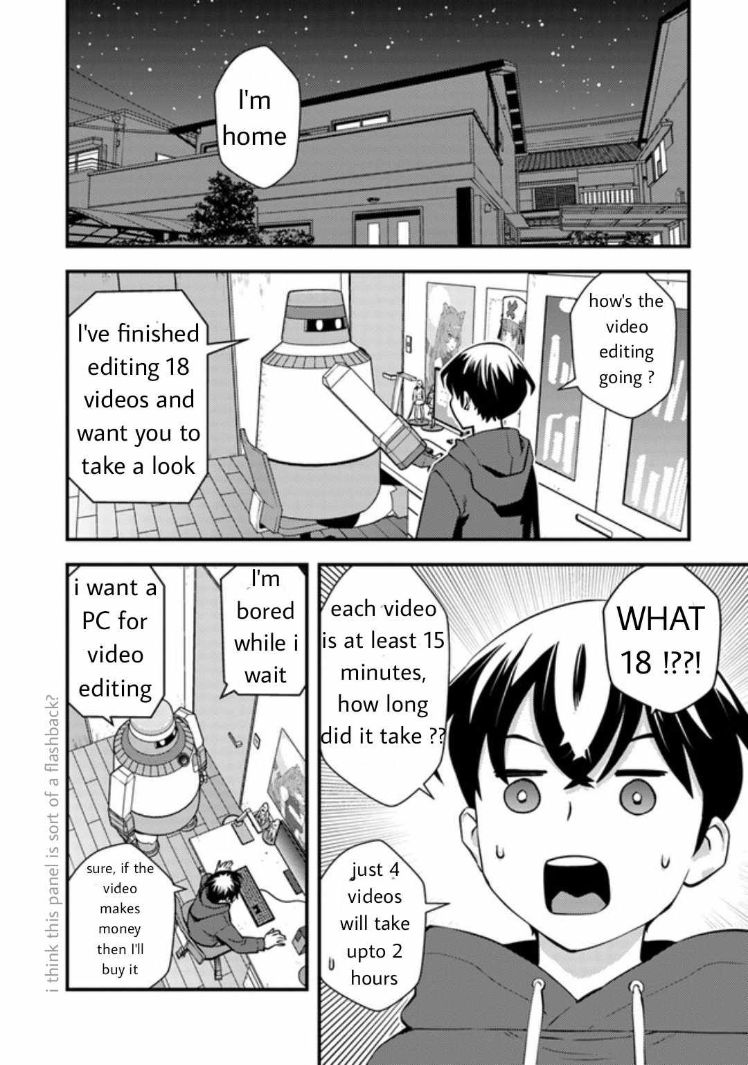 The hero returns from another world, becomes an influencer, and earns money in the real world, where dungeons have appeared! Chapter 6.2 page 4