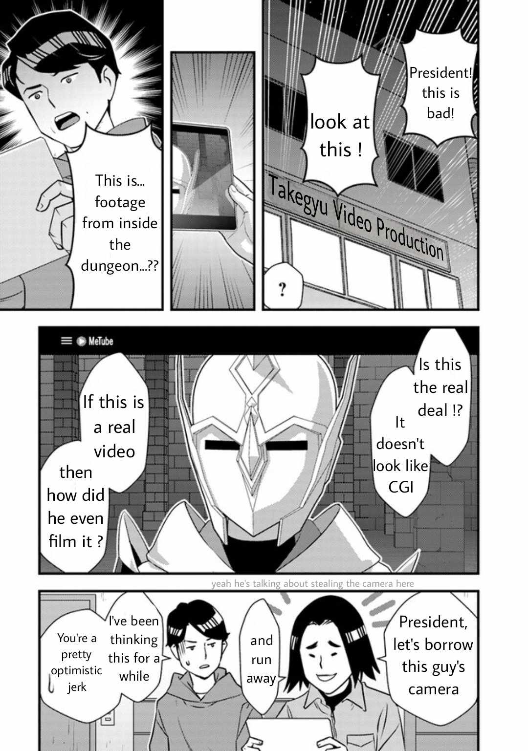 The hero returns from another world, becomes an influencer, and earns money in the real world, where dungeons have appeared! Chapter 7.1 page 11