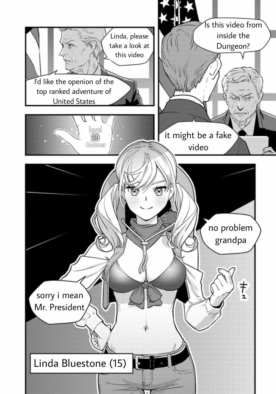 The hero returns from another world, becomes an influencer, and earns money in the real world, where dungeons have appeared! Chapter 7.1 page 20