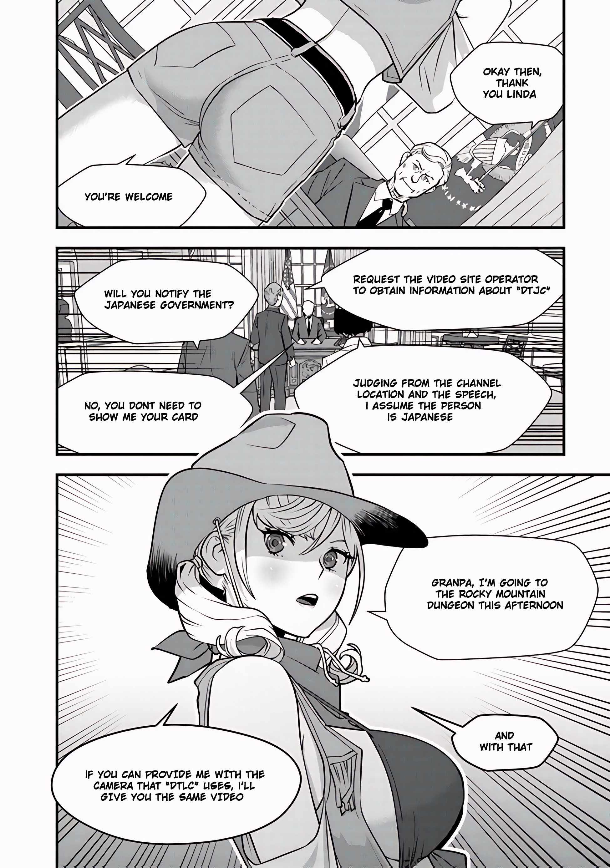 The hero returns from another world, becomes an influencer, and earns money in the real world, where dungeons have appeared! Chapter 7.2 page 3