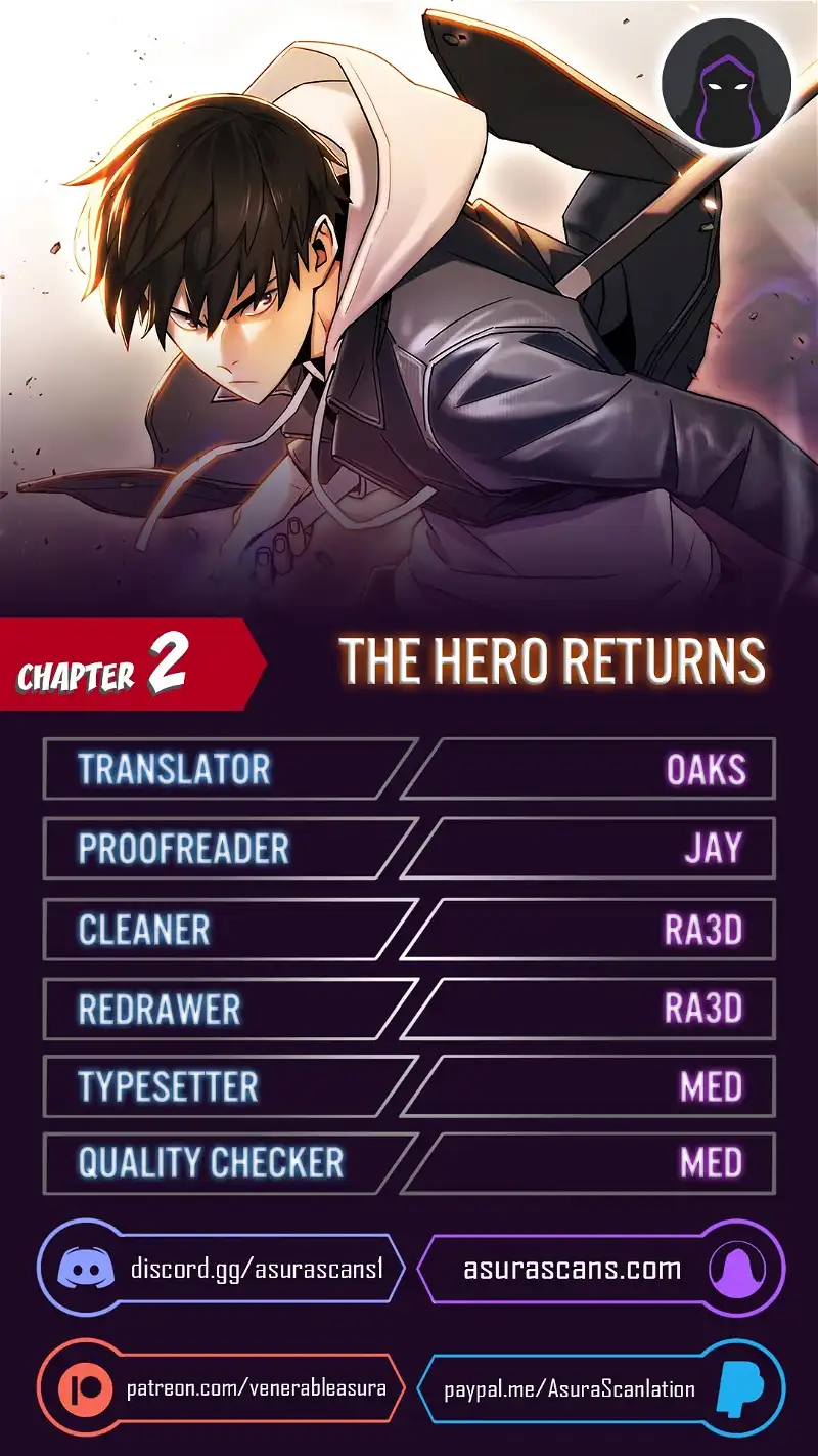 The Hero Returns Chapter 2 page 1