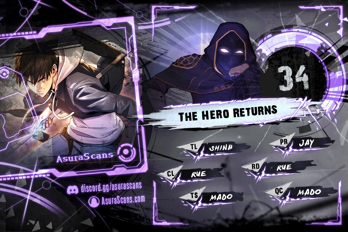 The Hero Returns Chapter 34 page 1