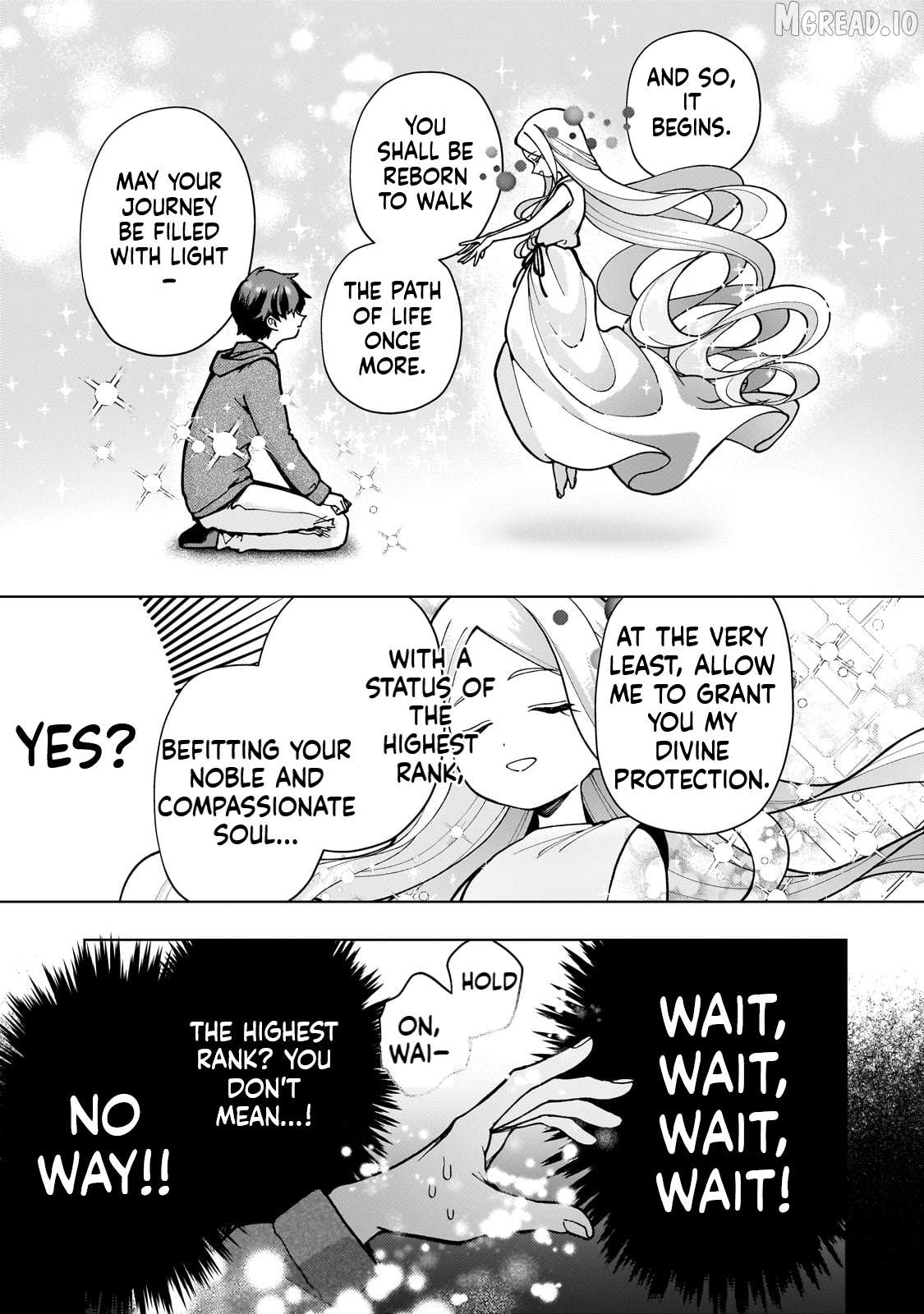 The hero who likes depressive development story VS A kind world Chapter 1 page 17