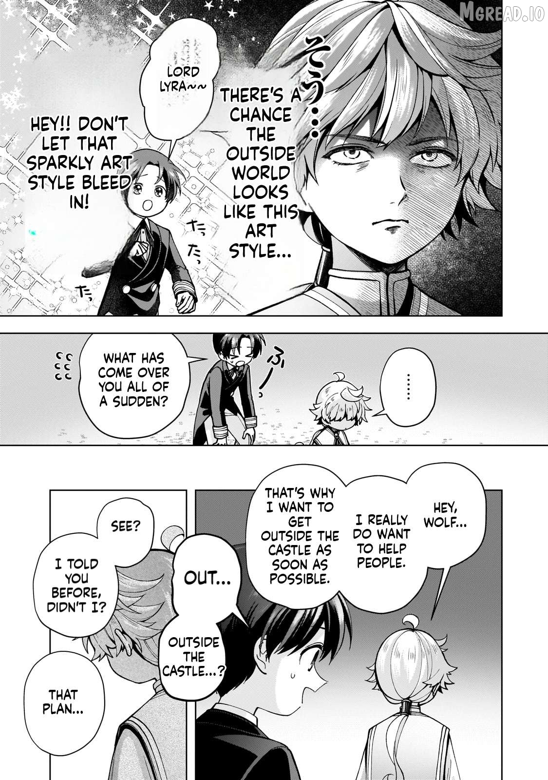 The hero who likes depressive development story VS A kind world Chapter 1 page 37