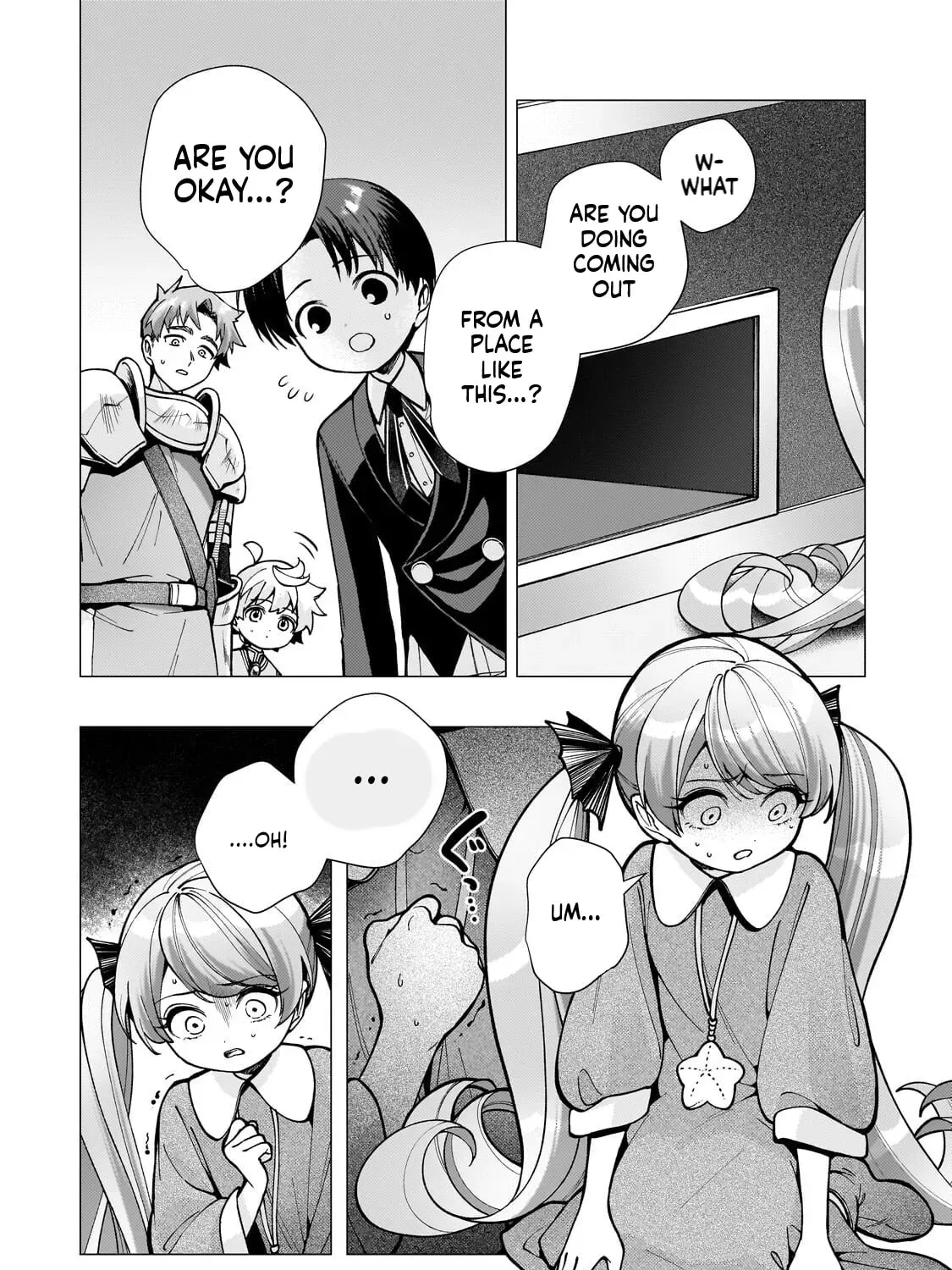 The hero who likes depressive development story VS A kind world Chapter 2 page 40