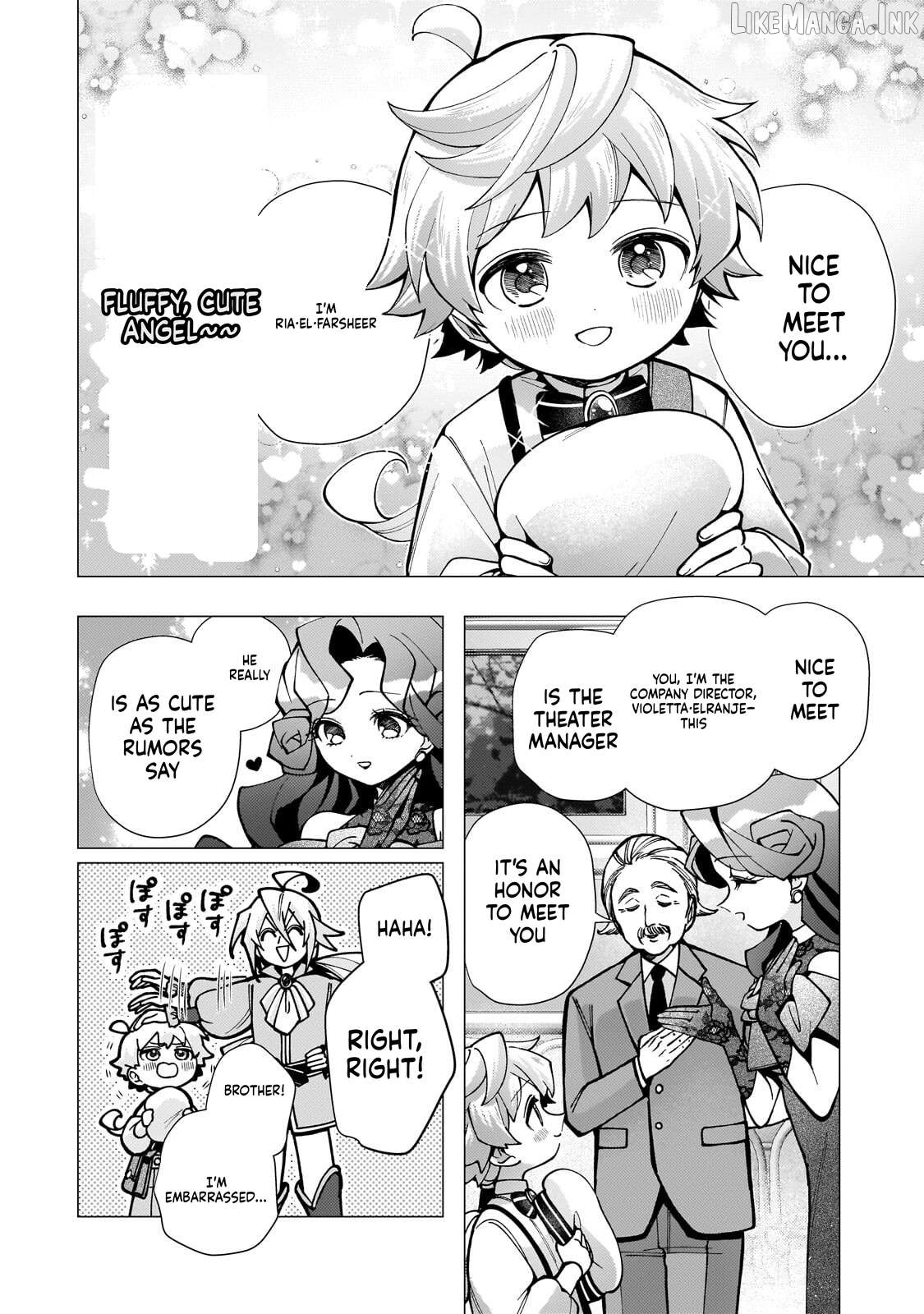 The hero who likes depressive development story VS A kind world Chapter 4 page 23
