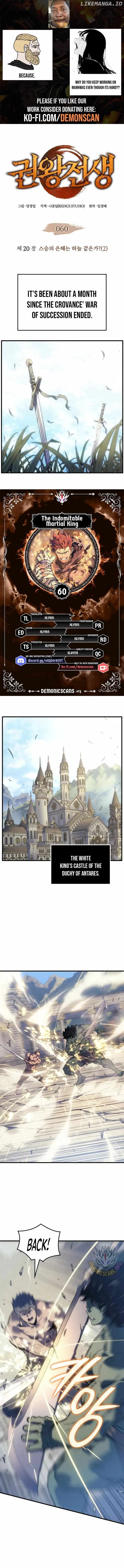 The Indomitable Martial King Chapter 60 page 1