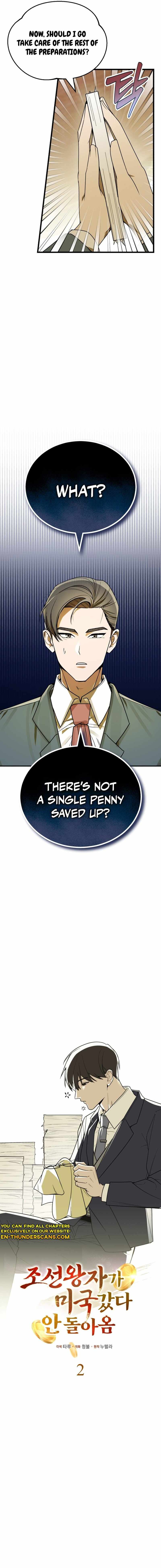 The Joseon prince went to America and didn’t return Chapter 2 page 3