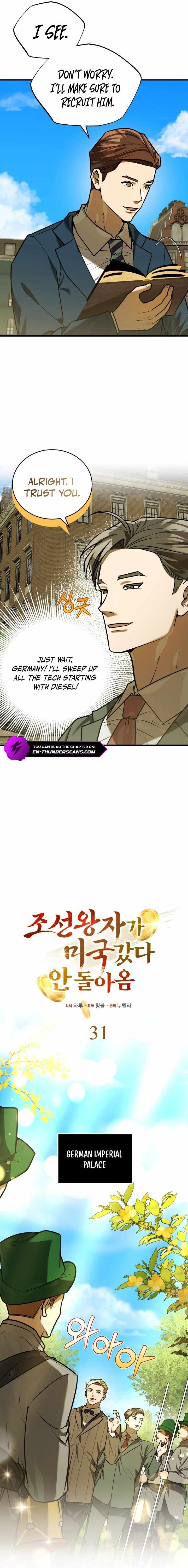 The Joseon prince went to America and didn’t return Chapter 31 page 10