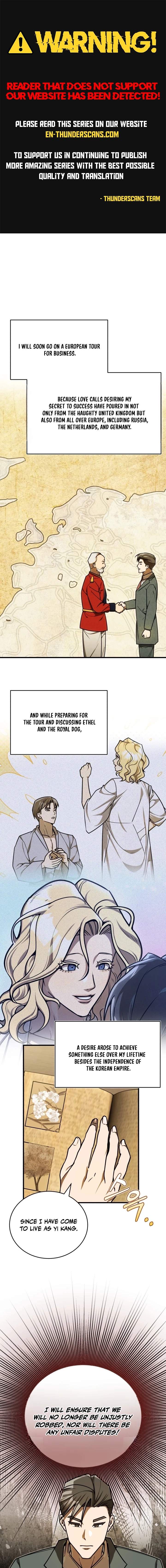 The Joseon prince went to America and didn’t return Chapter 61 page 1
